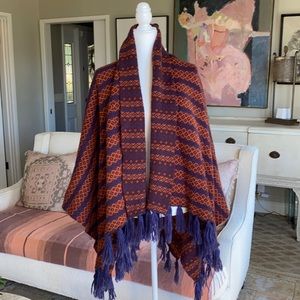 FP Shawl with Tassles